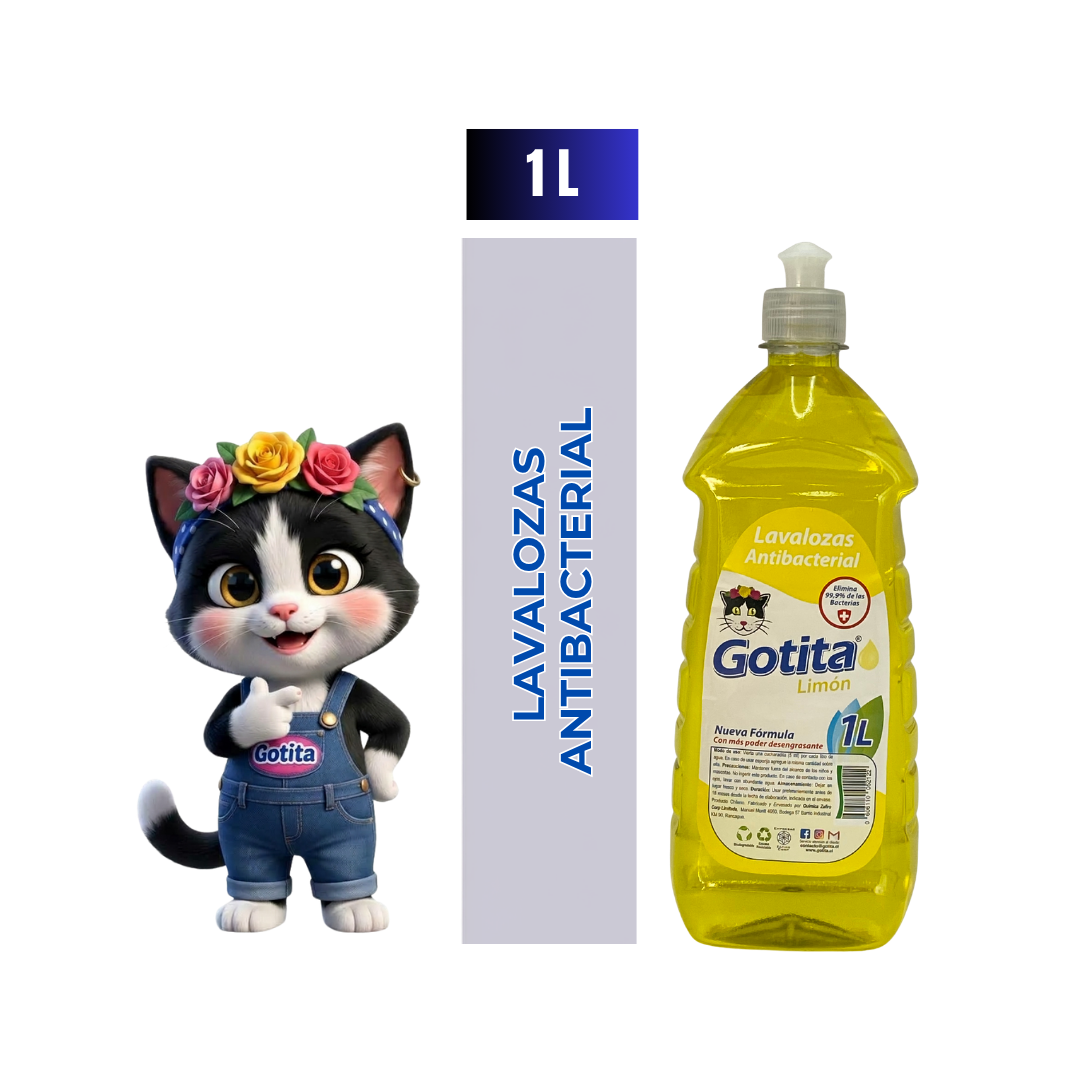 Lavalozas Antibacterial Gotita 1 litros
